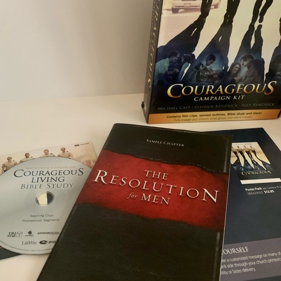 Courageous Campaign Kit - Men’s Bible Study - Picture 3 of 6